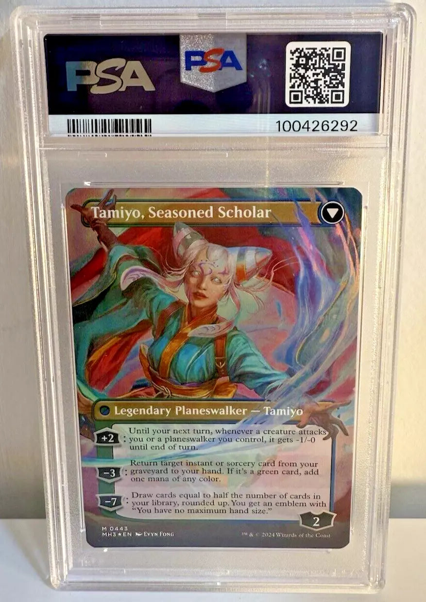 PSA 10 MTG Modern Horizons 3 Tamiyo, Inquisitive Student #443 – Borderless Foil