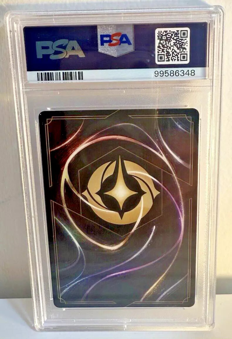 PSA 9 Disney Lorcana Mufasa - Ruler of Pride Rock Enchanted Foil