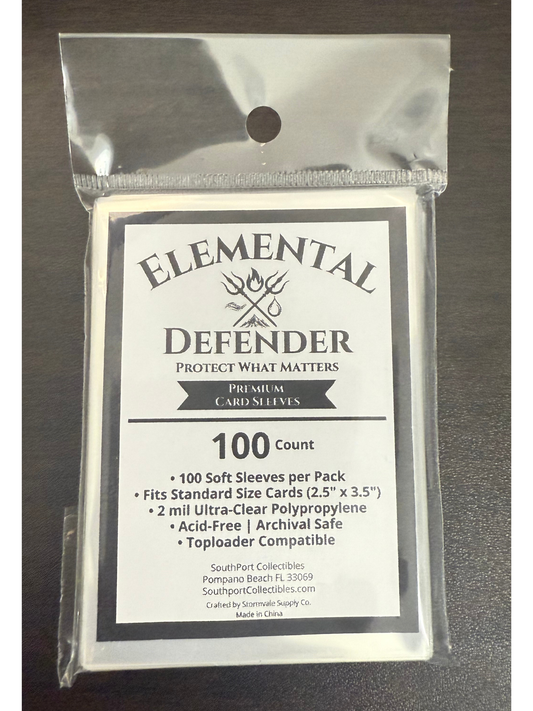 Elemental Defender™ Card Sleeves – Bulk Arsenal Edition (10-Pack, 1,000ct)